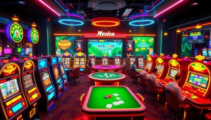 Lucky Time Slots آن لائن کیسینو میں اصل گیمز